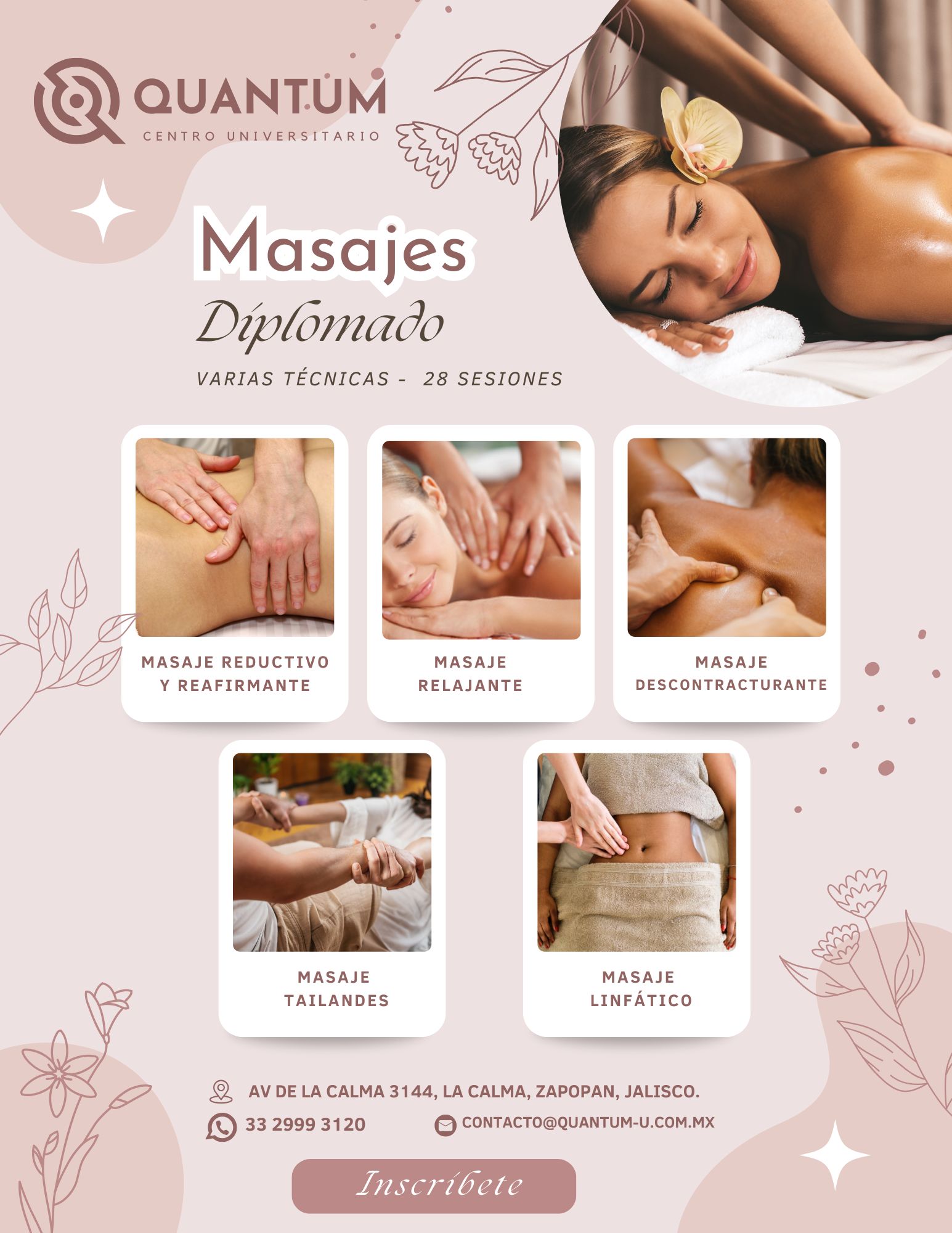 DIPLOMADO EN MASAJES